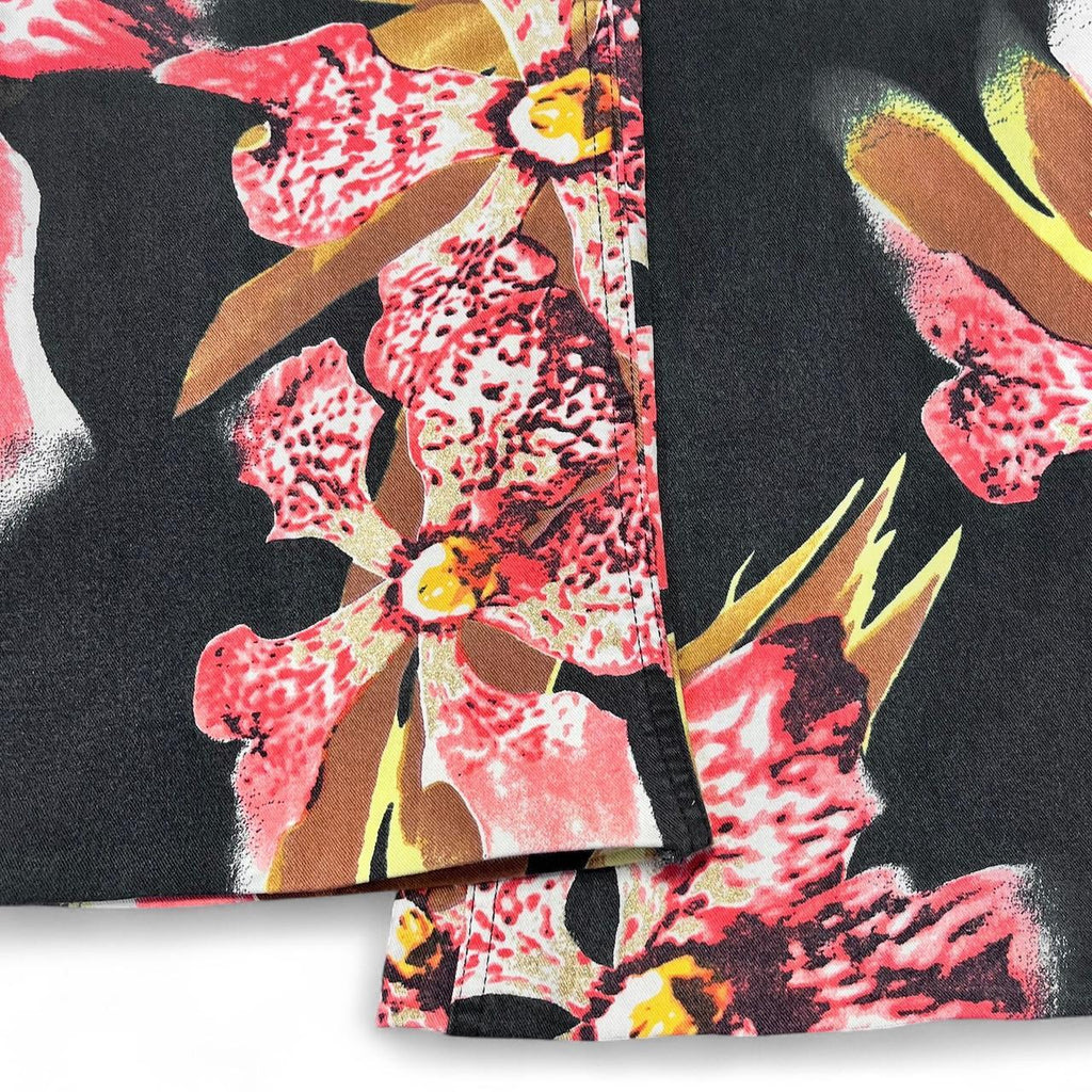 SS2005 Orchid print jeans