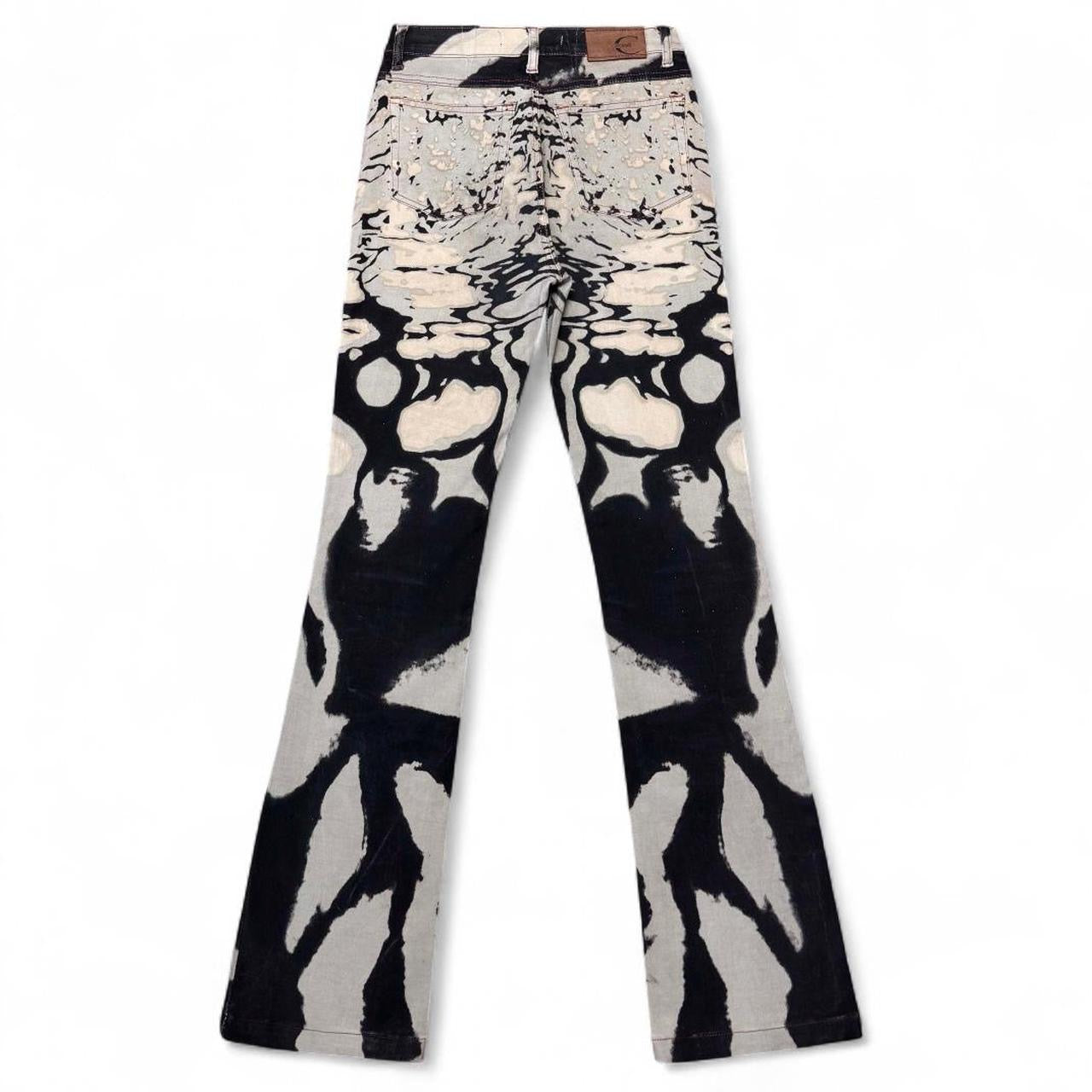 Ripple print jeans (SS2002 collection)