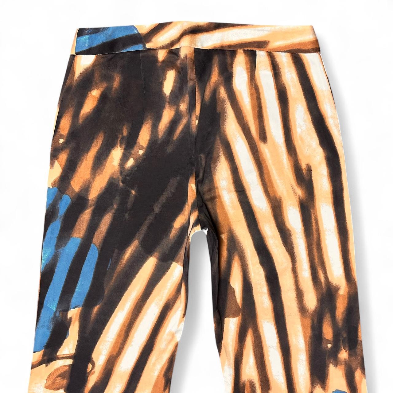 SS2002 Hallucination flower shadow trousers