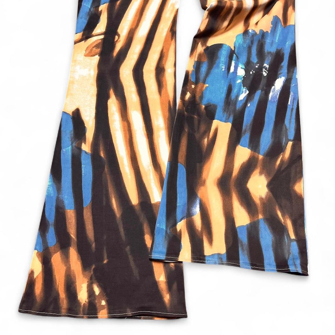 SS2002 Hallucination flower shadow trousers