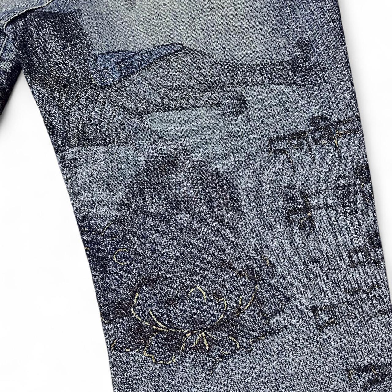 SS2005 Blue denim Sanskrit jeans