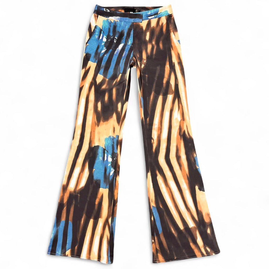 SS2002 Hallucination flower shadow trousers