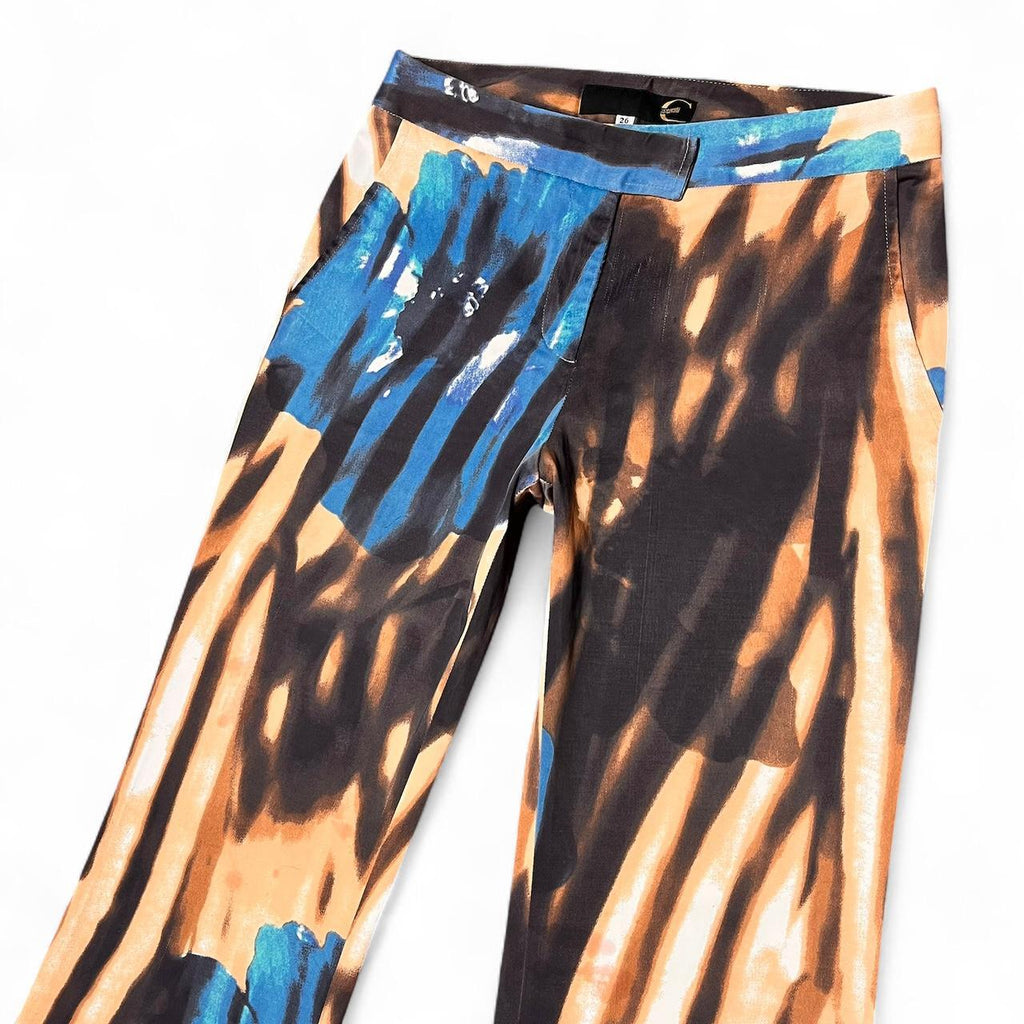 SS2002 Hallucination flower shadow trousers