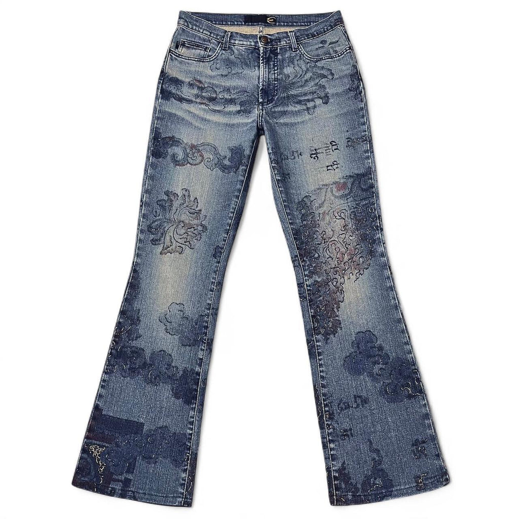SS2005 Blue denim Sanskrit jeans