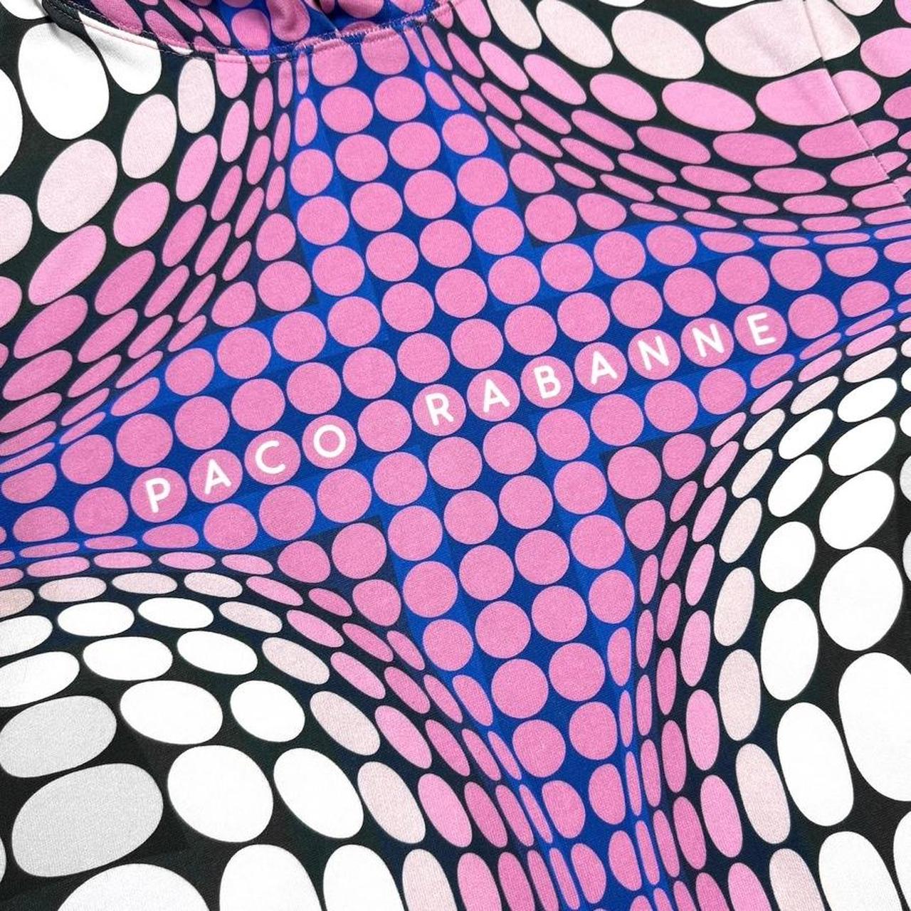 Optical illusion print hoodie