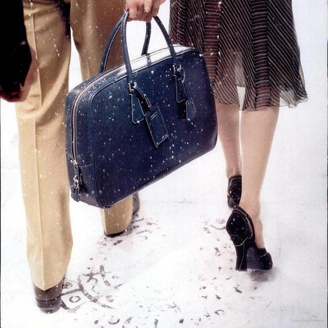 FW2000 Leather and canvas platform curve heels (US 8)